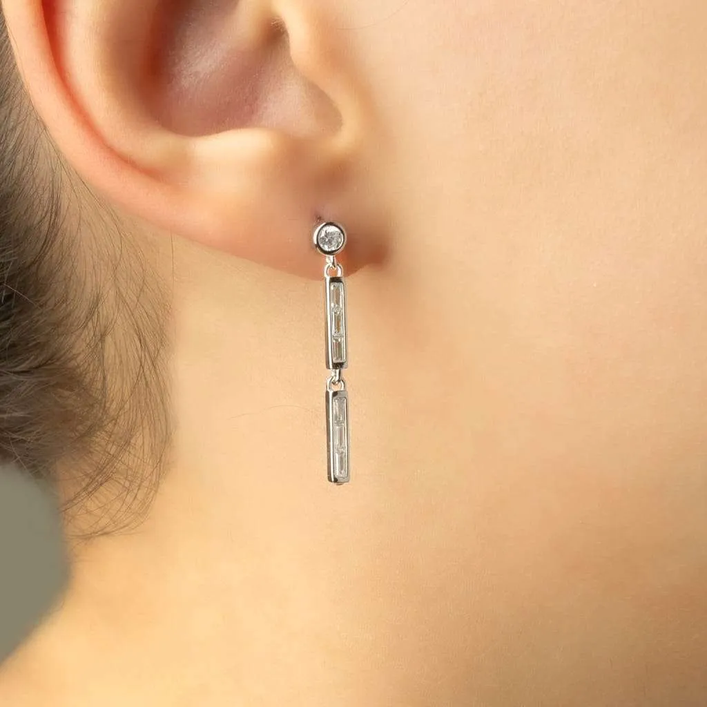 Silver Earrings SE744
