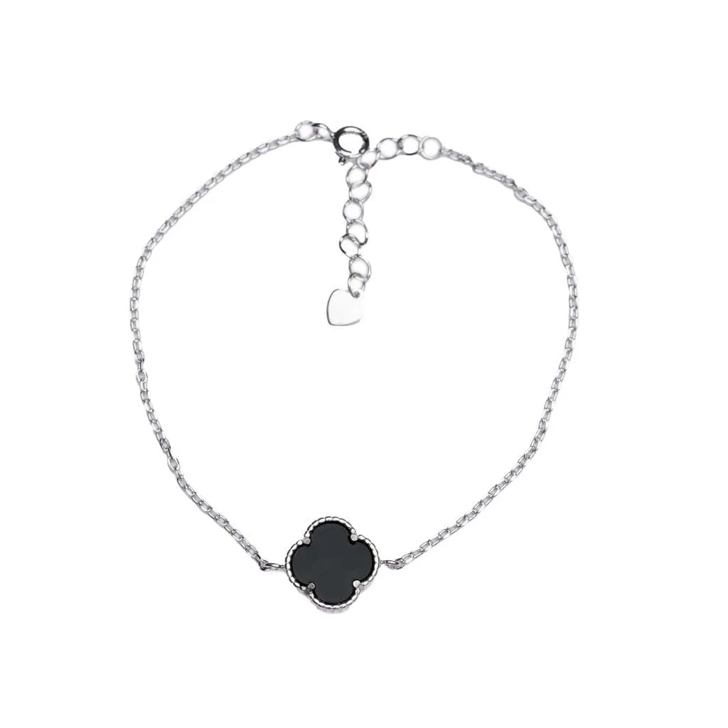 Silver Bracelet SB264BK