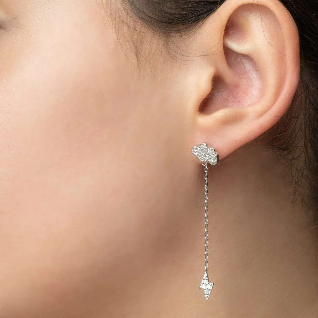 Silver Earrings SE757