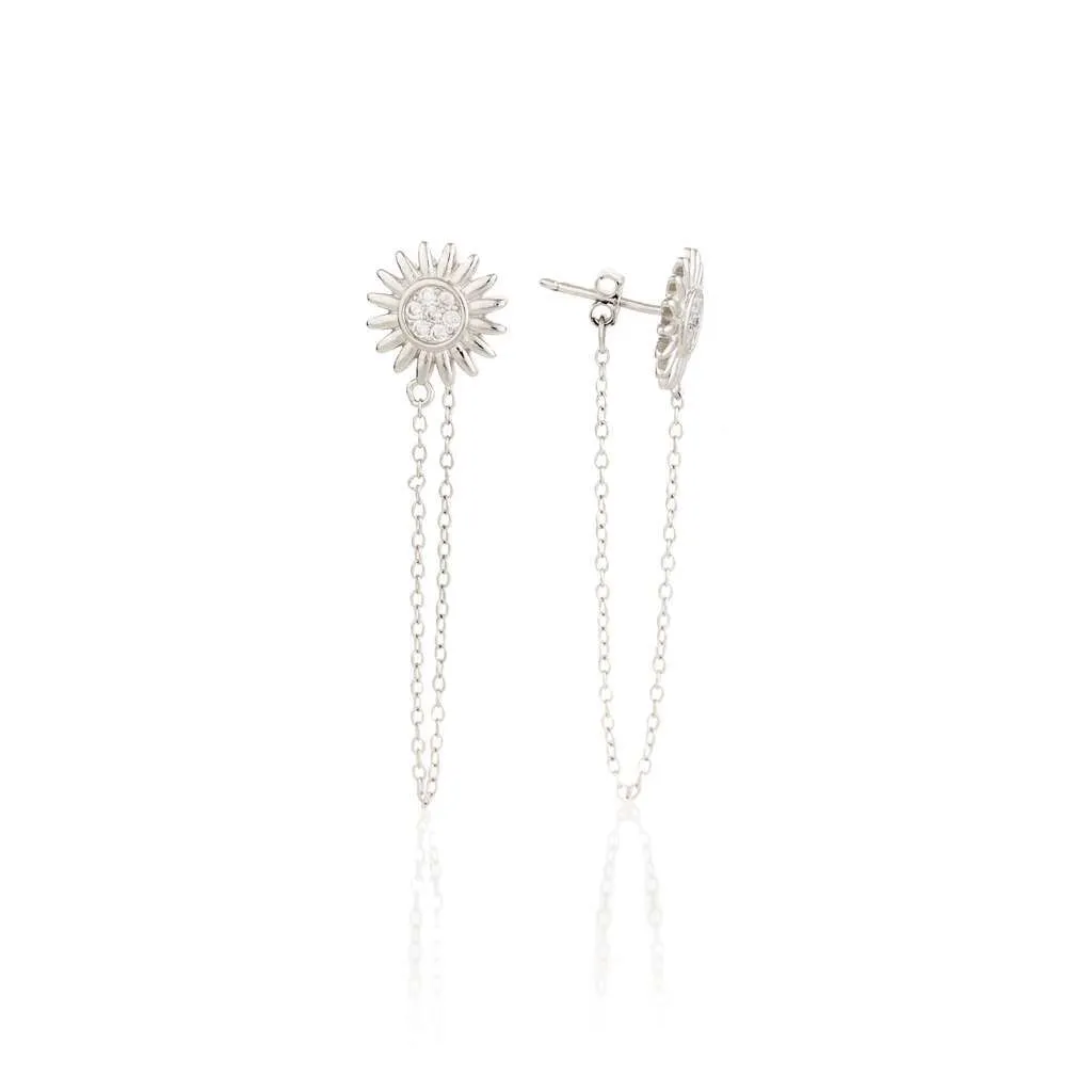 Silver Earrings SE762