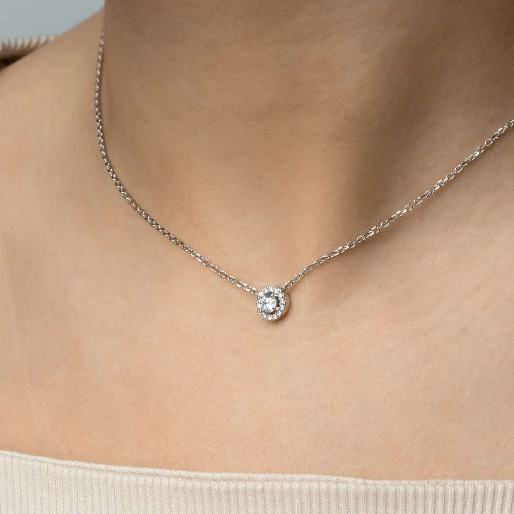 Серебряное колье SN214