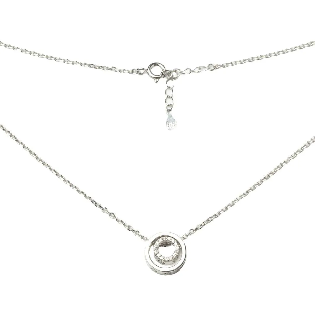 Серебряное колье SN215