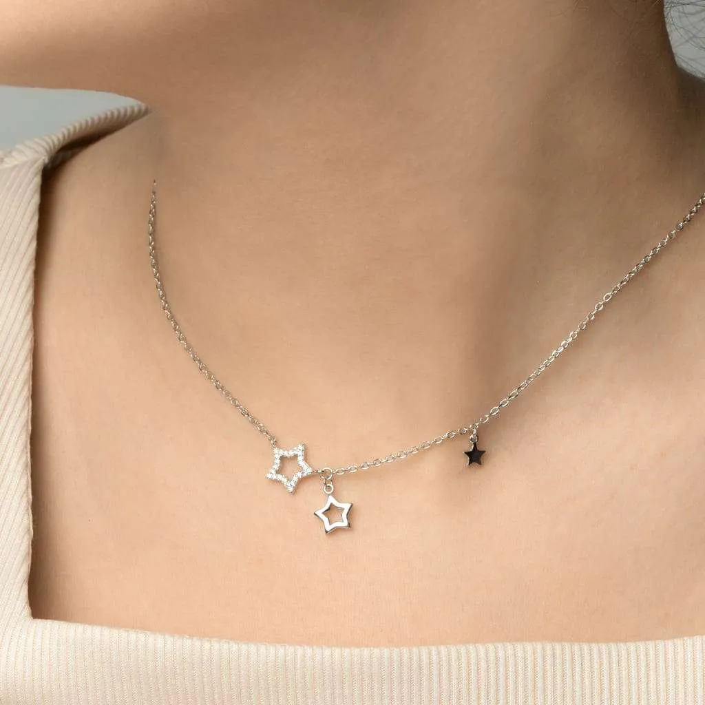 Silver Necklace SN218