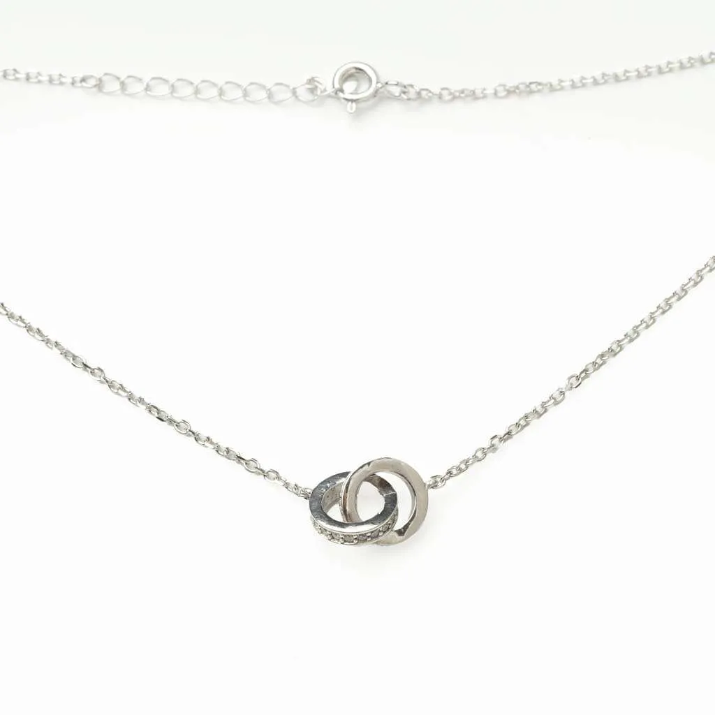Серебряное колье SN228