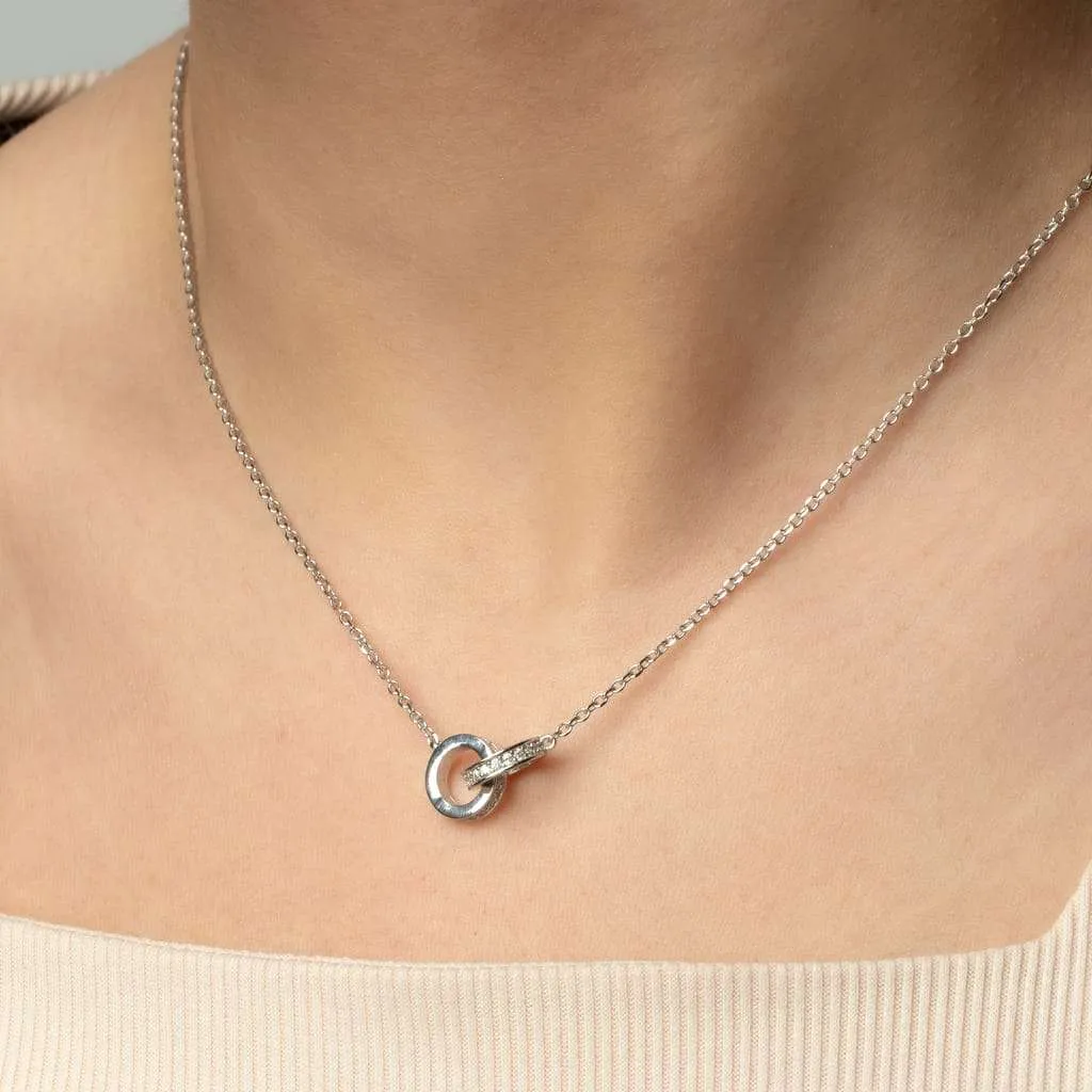 Серебряное колье SN228