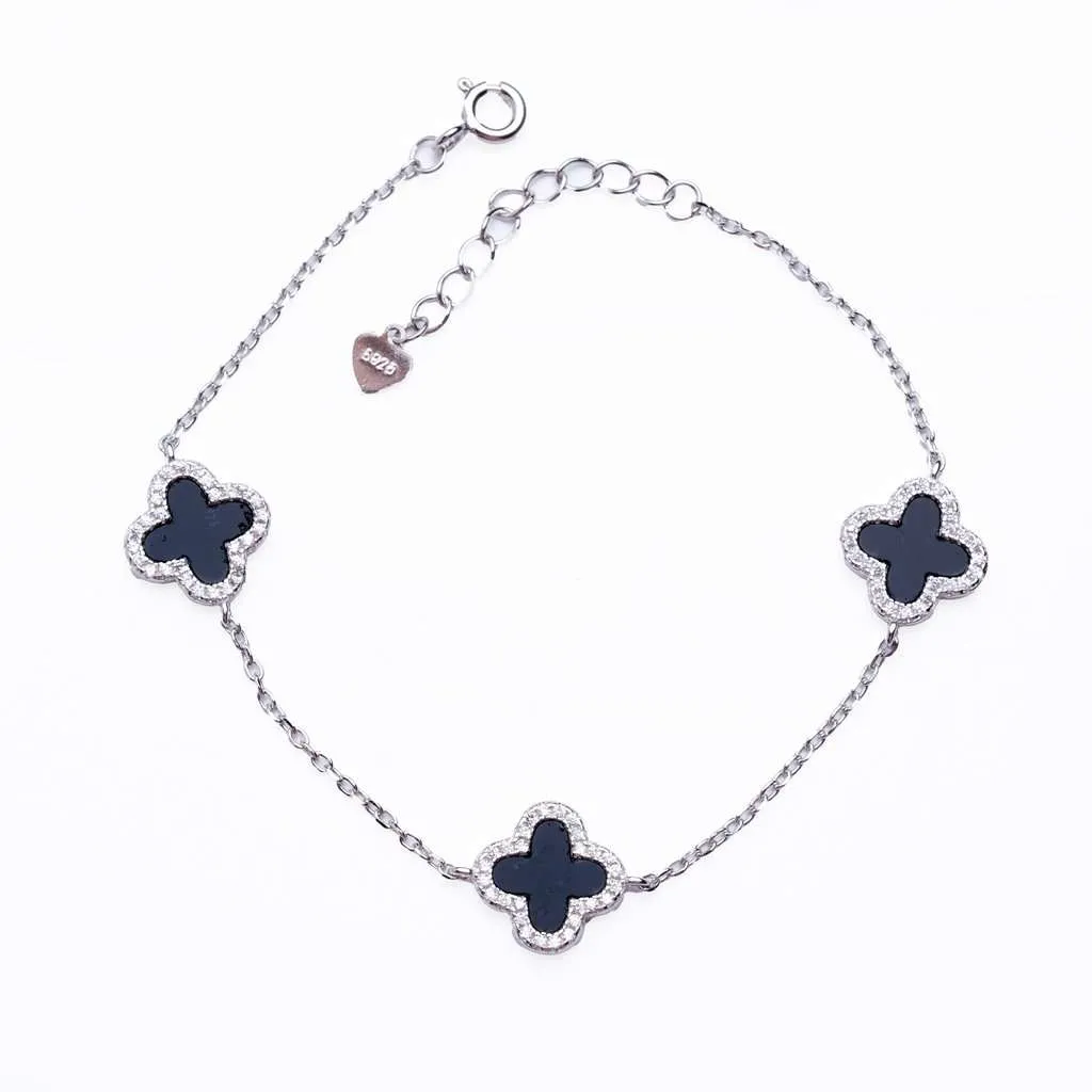 Silver Bracelet SB288BK