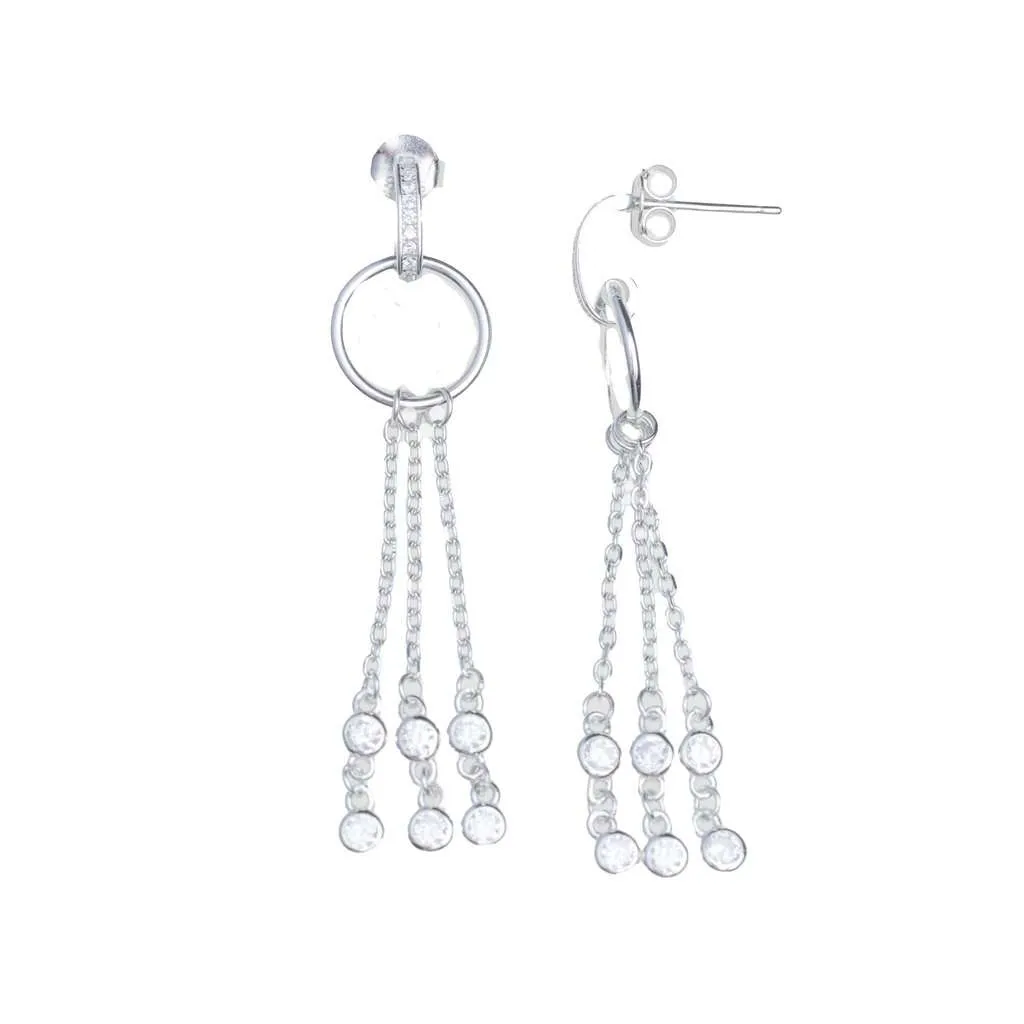 Silver Earrings SE793