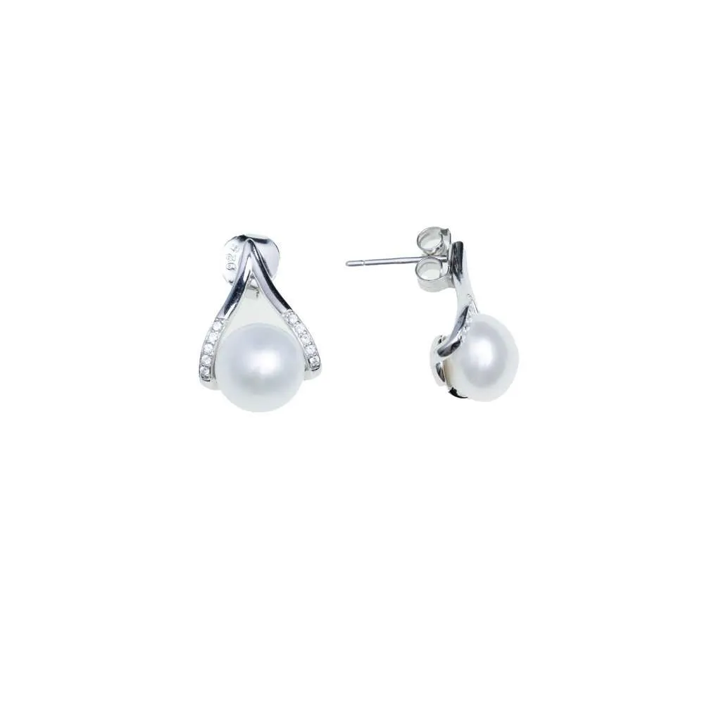 Silver Earrings SE796W