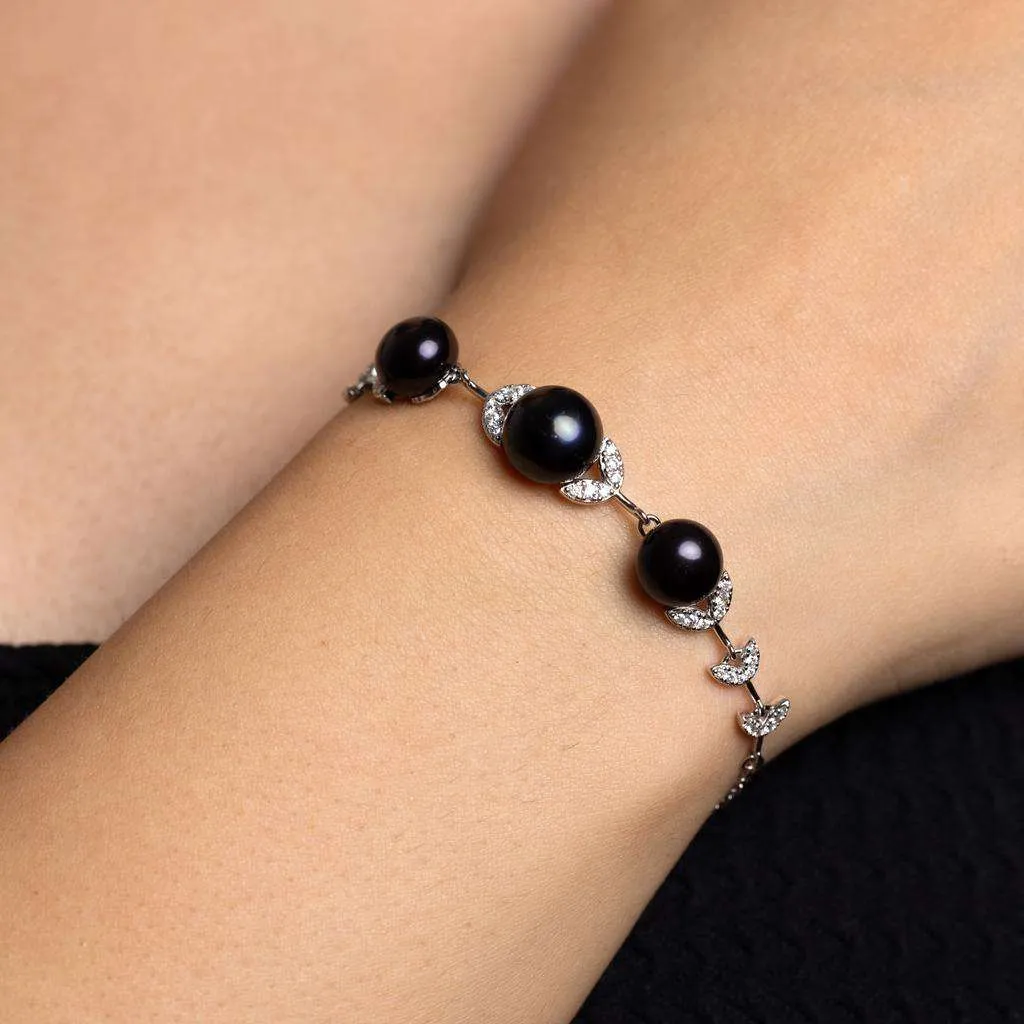 Silver Bracelet SB293BK