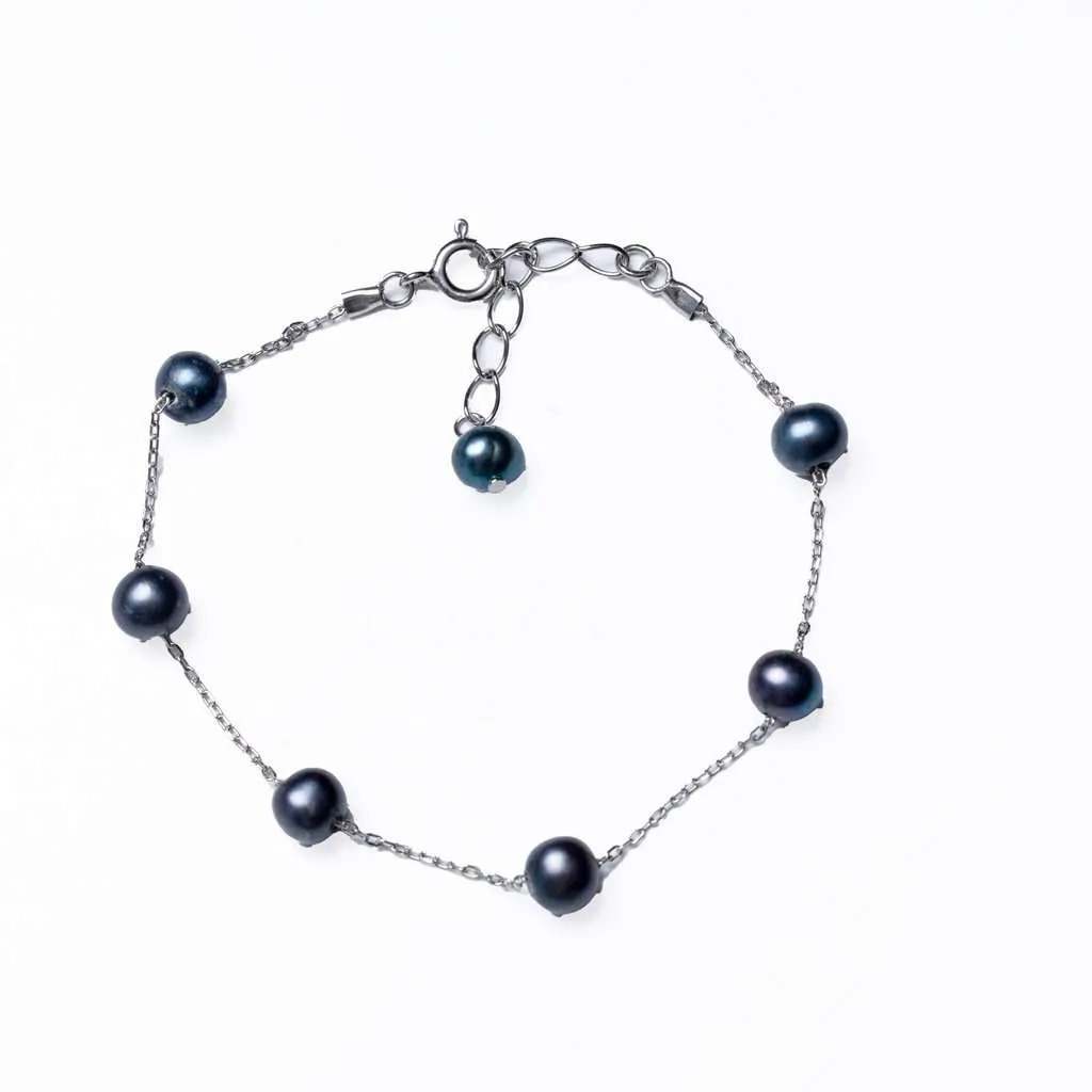 Silver Bracelet SB294BK