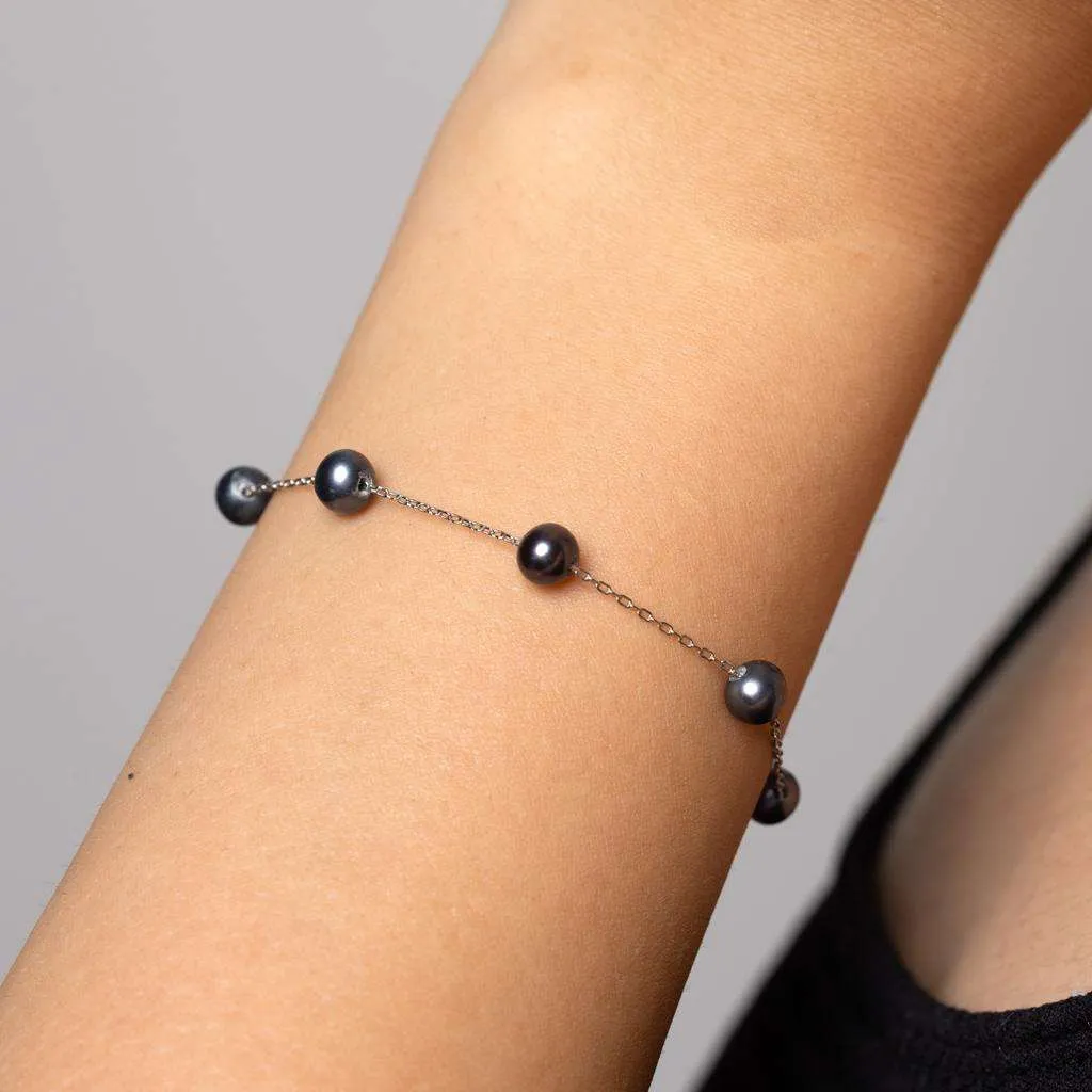 Silver Bracelet SB294BK