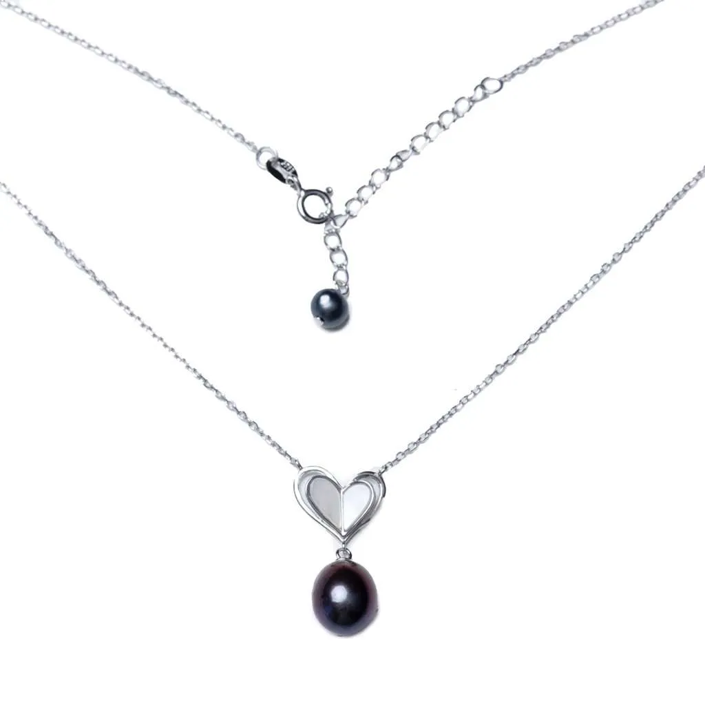 Серебряное колье SN262BK
