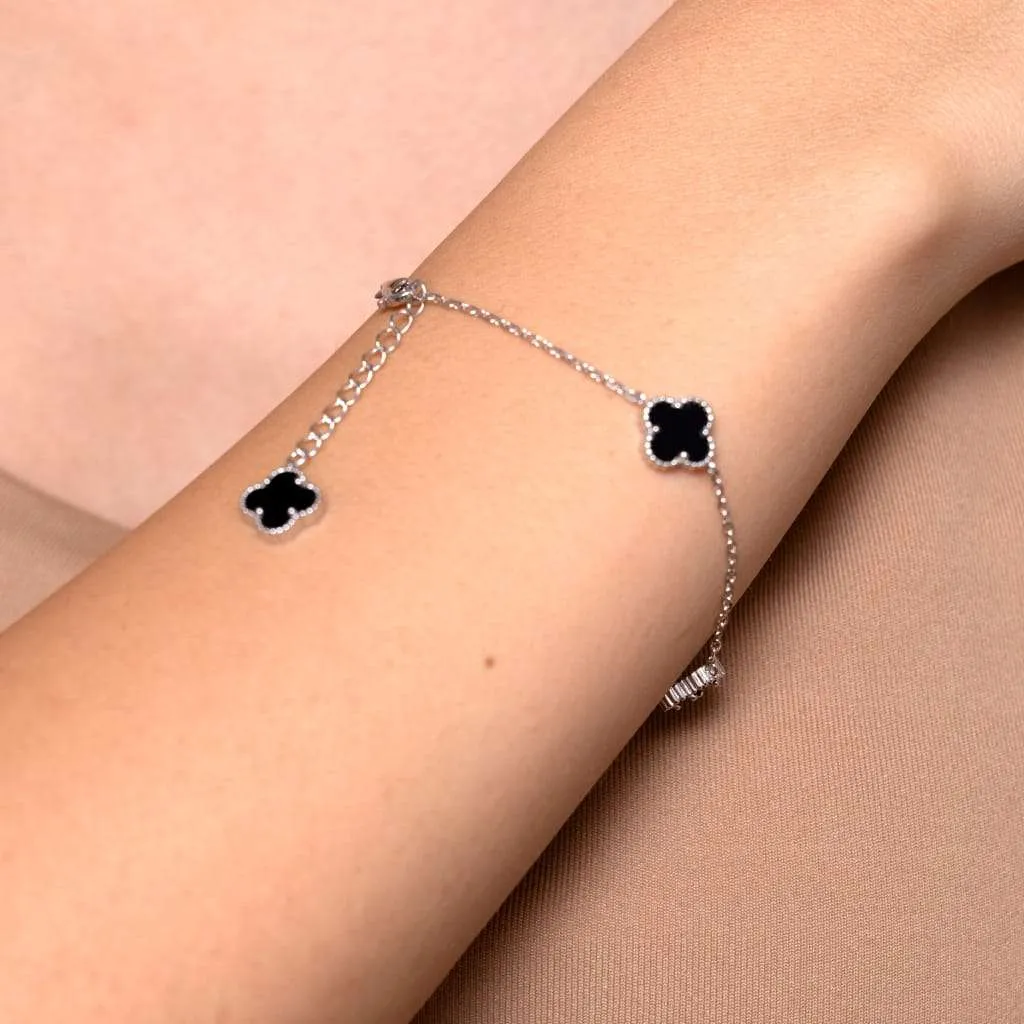 Silver Bracelet SB292BK