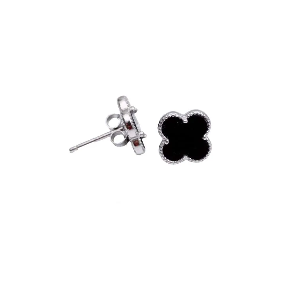 Silver Earrings SE803BK