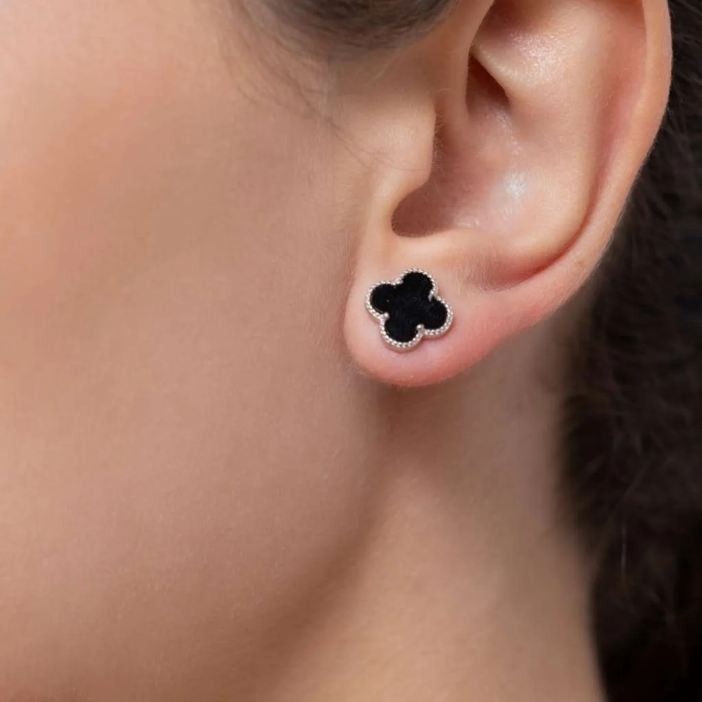 Silver Earrings SE803BK