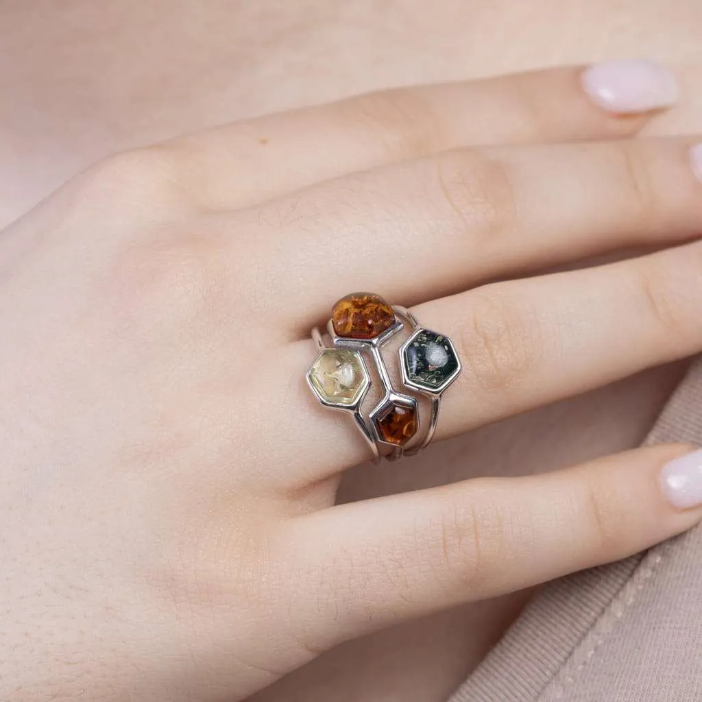 Серебряное кольцо SR178