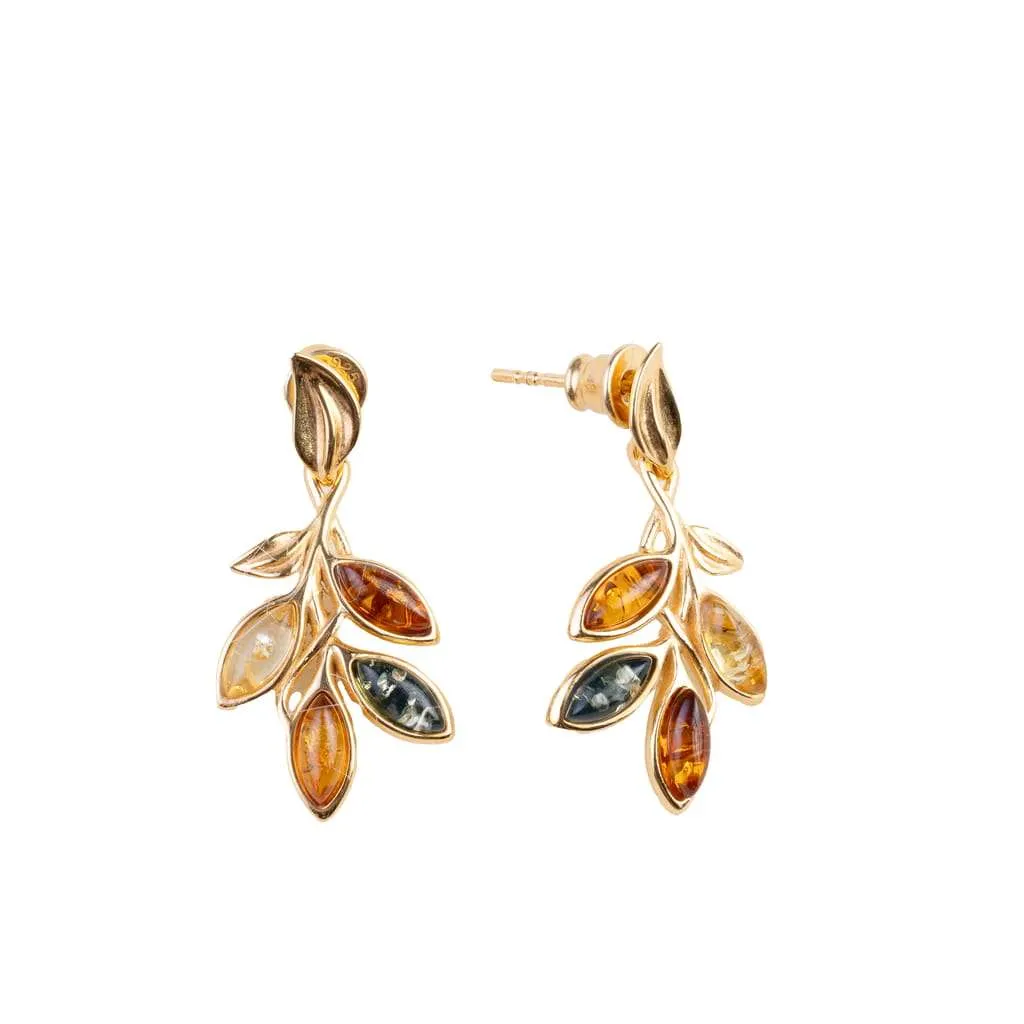 Silver Earrings SE393GP