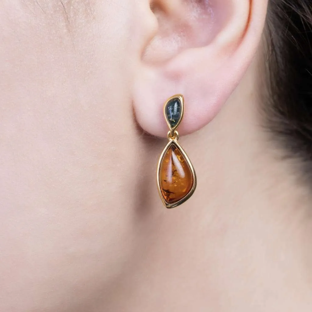 Серебряные серьги SE529GP