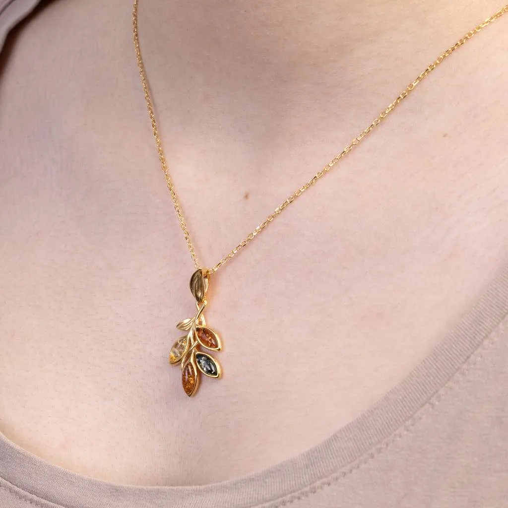 Silver Necklace SN-SP481GP