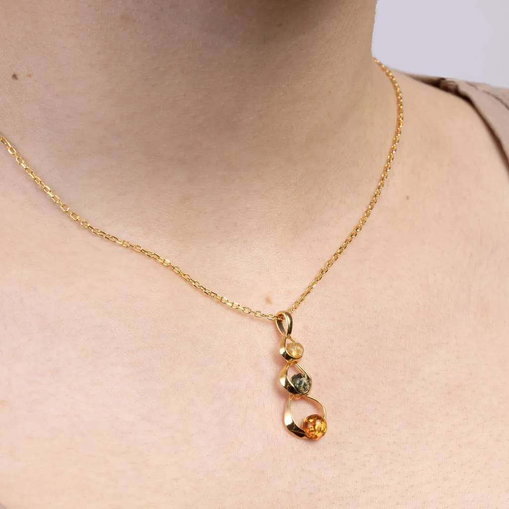 Silver Necklace SN-SP636GP
