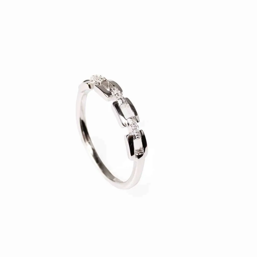 Серебряное кольцо SR181