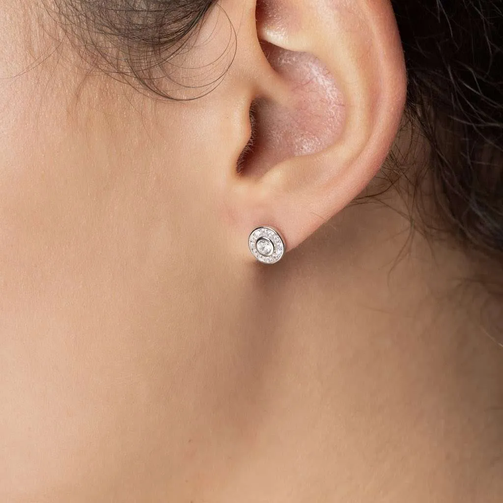 Silver Earrings SE835