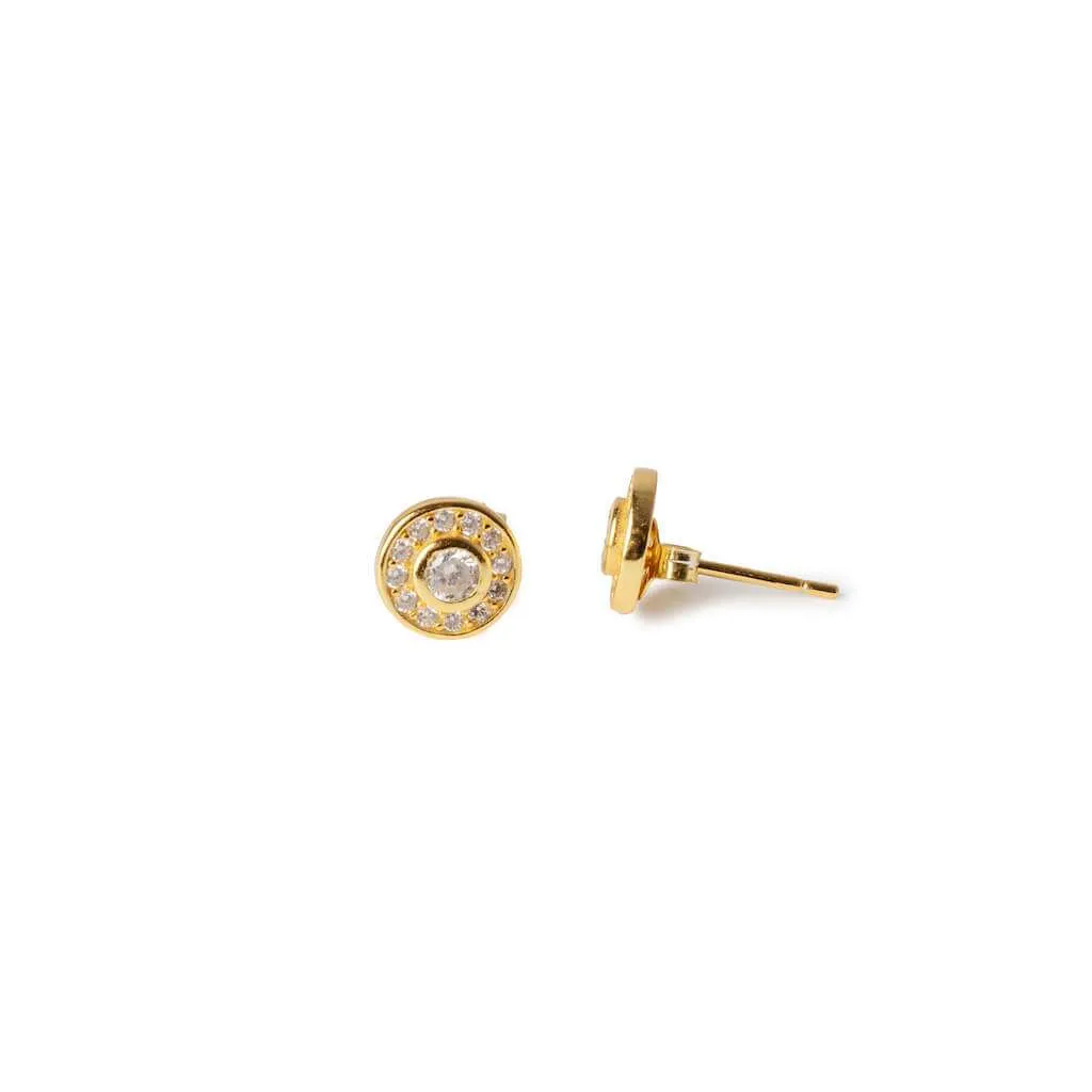 Silver Earrings SE835GP