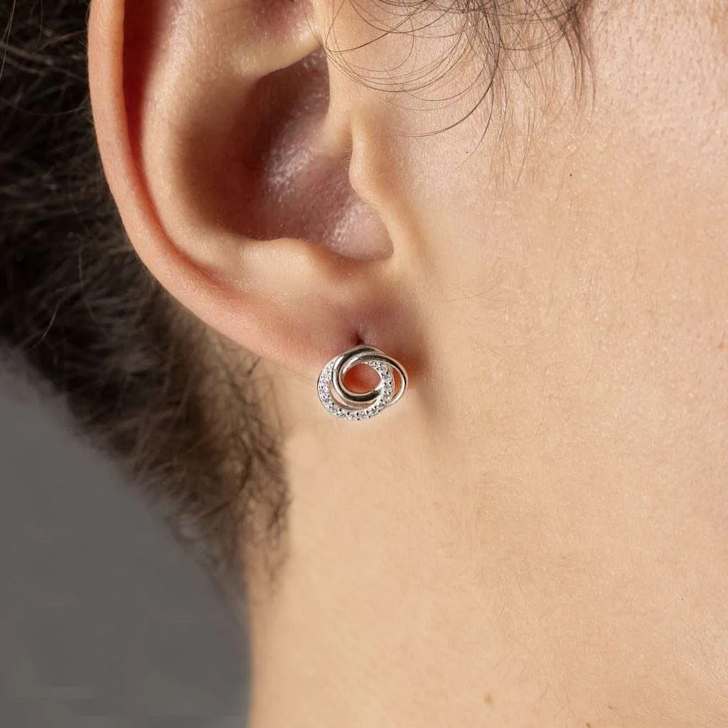 Silver Earrings SE836