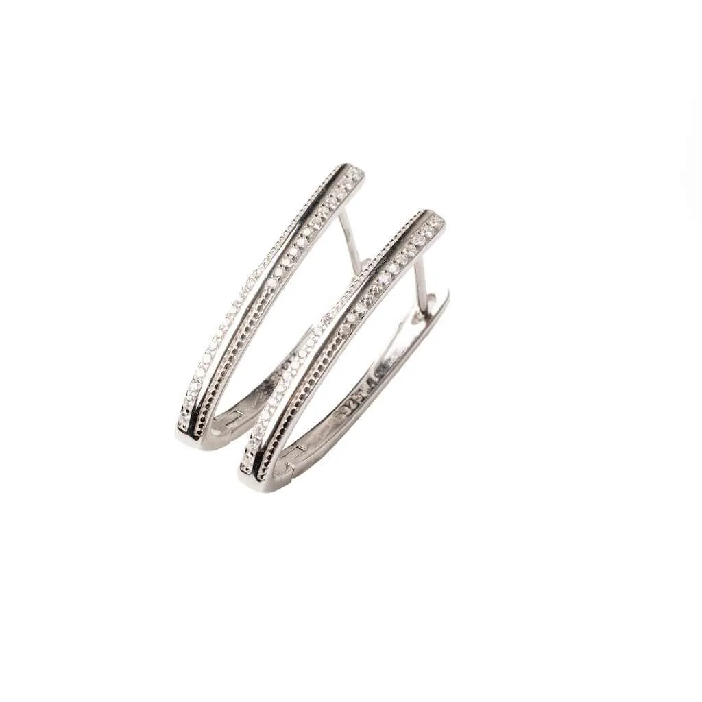 Silver Earrings SE838