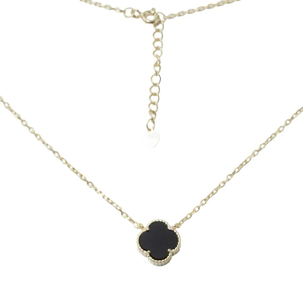 Silver Necklace SN151BKGP