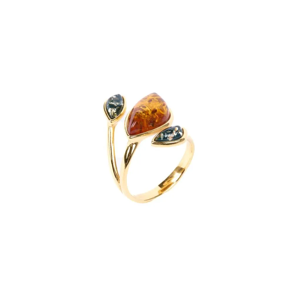Серебряное кольцо SR133GP