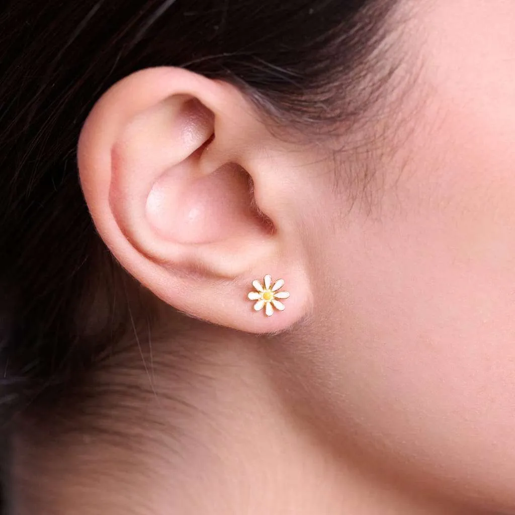 Silver Earrings SE843GP