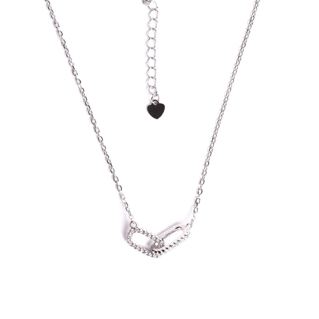 Серебряное колье SN275