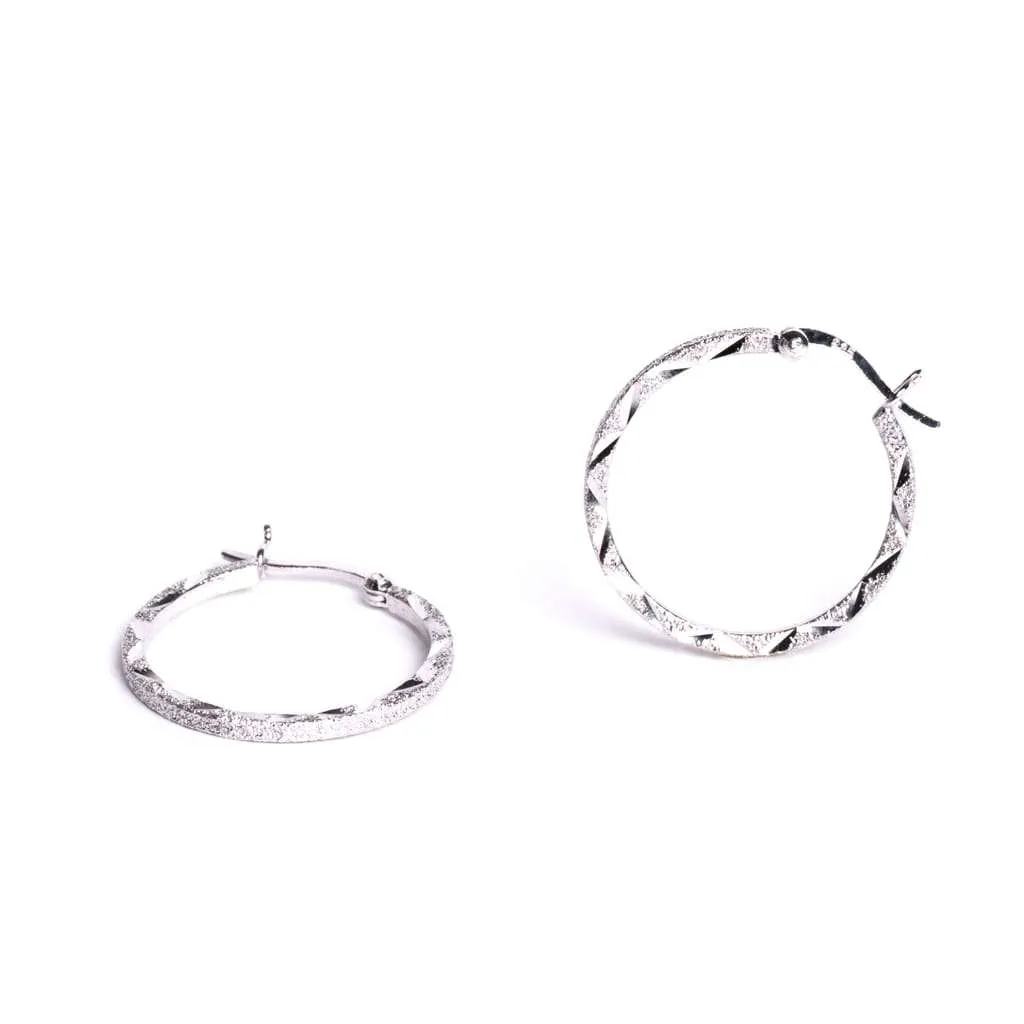 Silver Earrings SE846