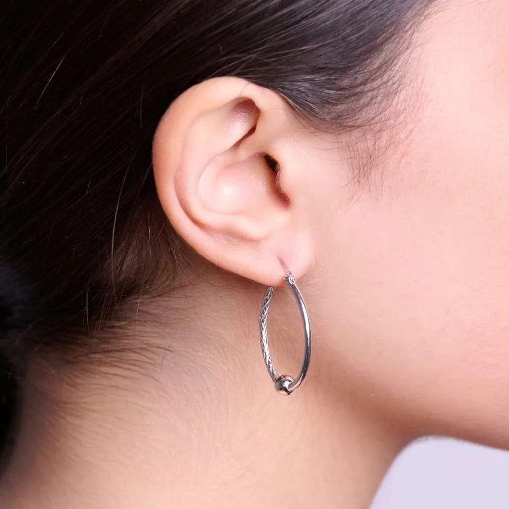 Silver Earrings SE847