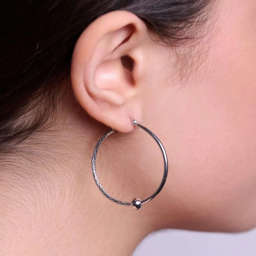 Silver Earrings SE854