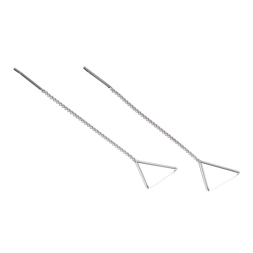 Серебряные серьги SE855