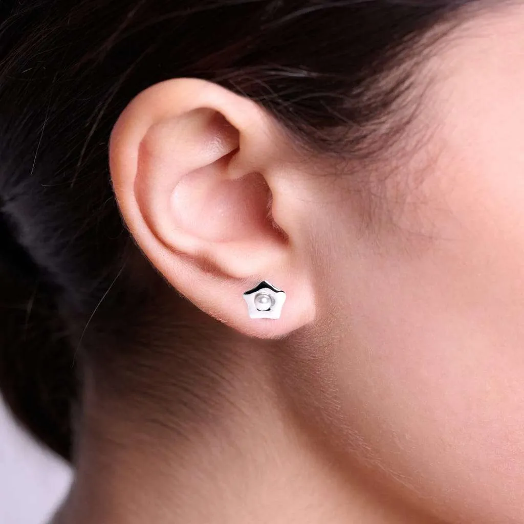Silver Earrings SE861
