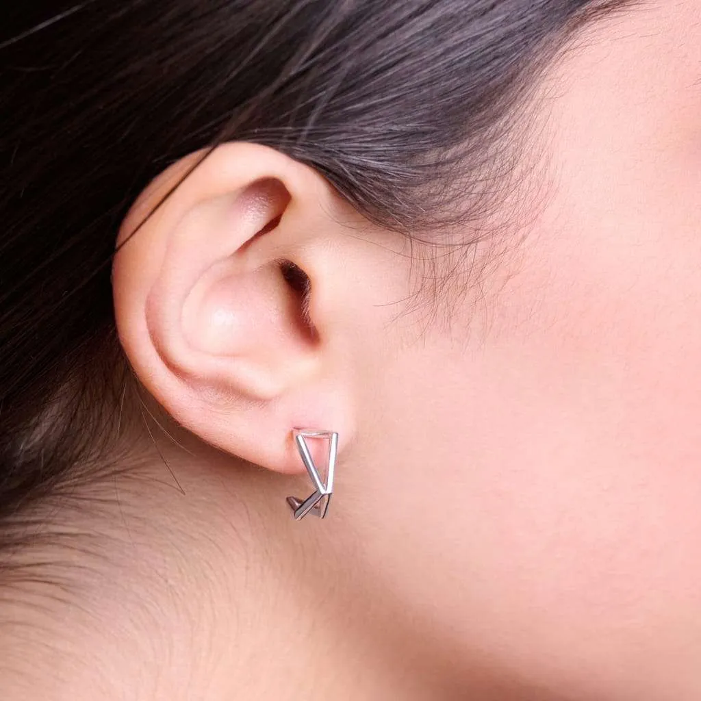 Silver Earrings SE862