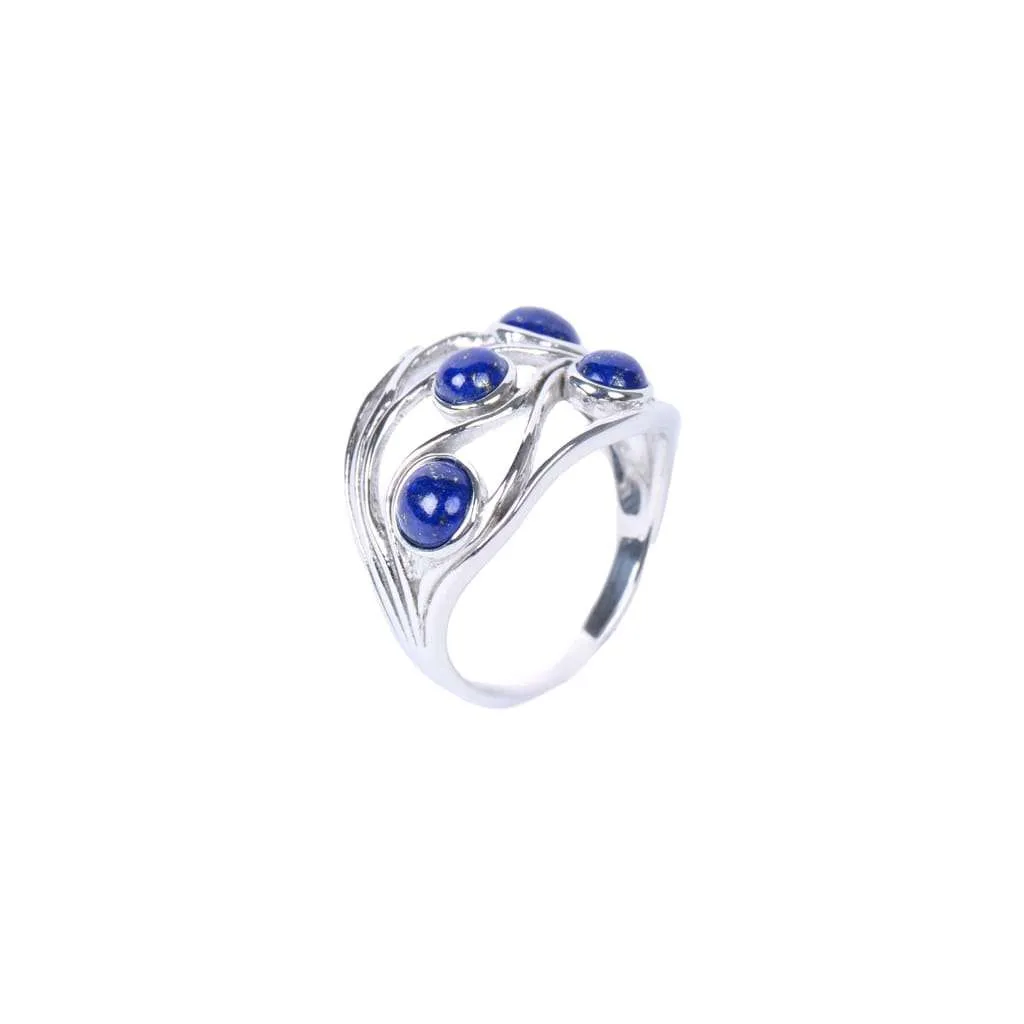 Серебряное кольцо SR185LP