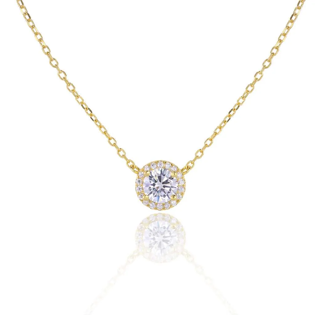 Silver Necklace SN281GP