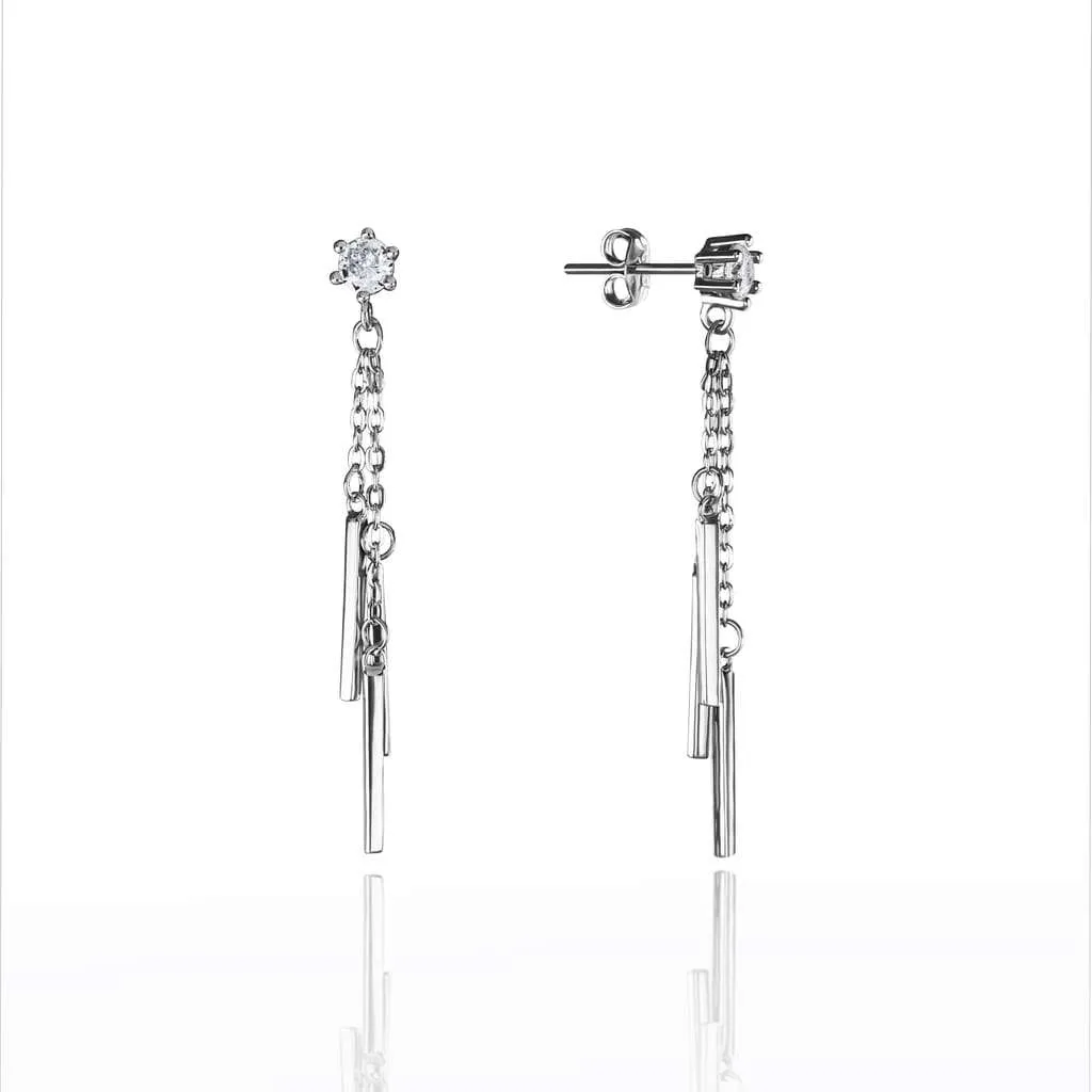 Silver Earrings SE867