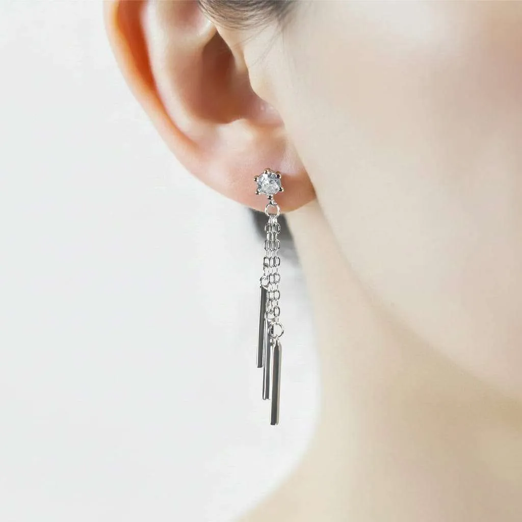 Silver Earrings SE867