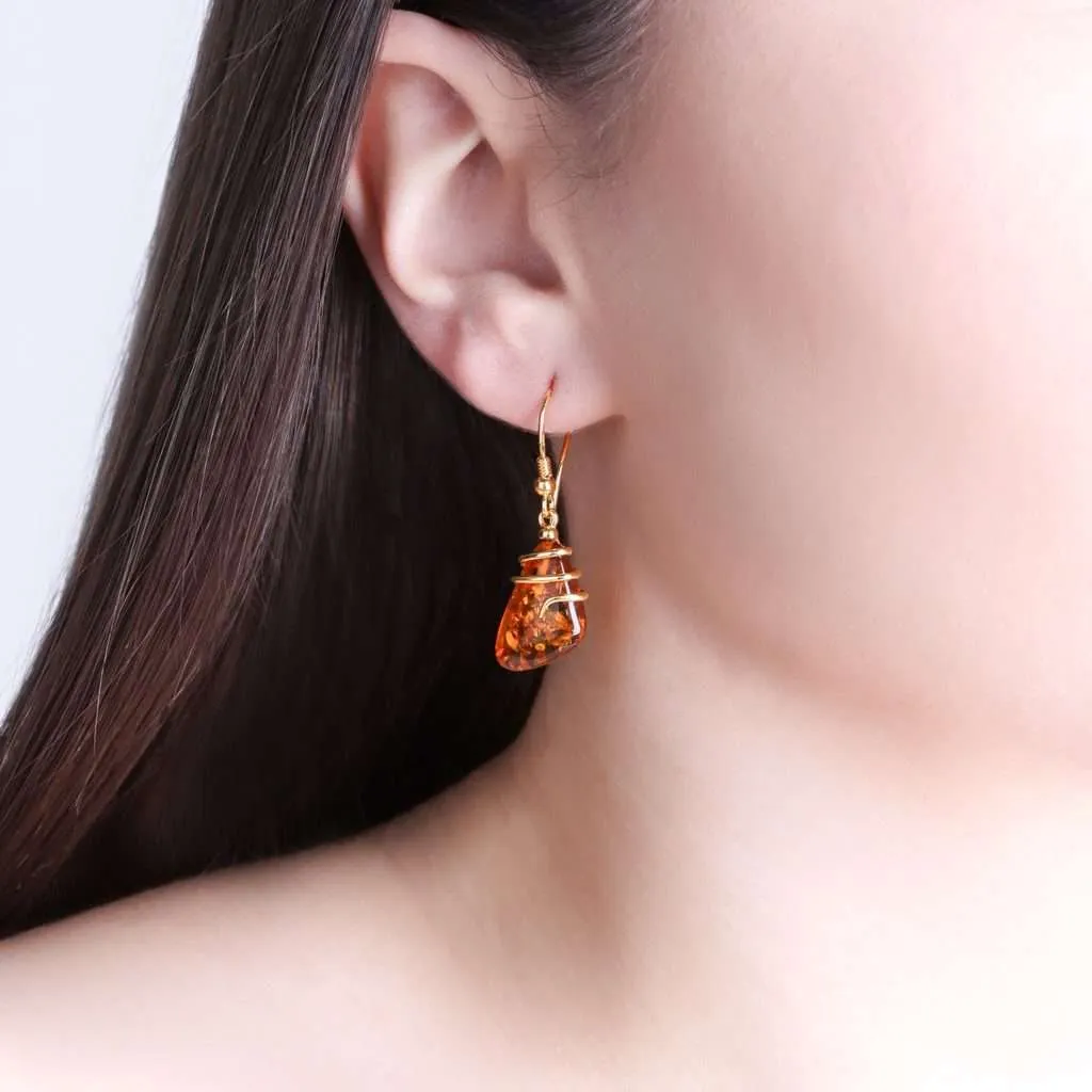 Silver Earrings SE432GP