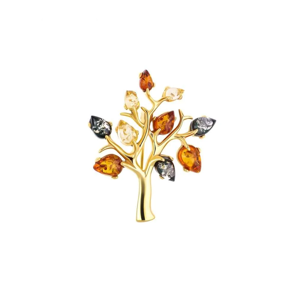 Silver Brooch SBR001GP