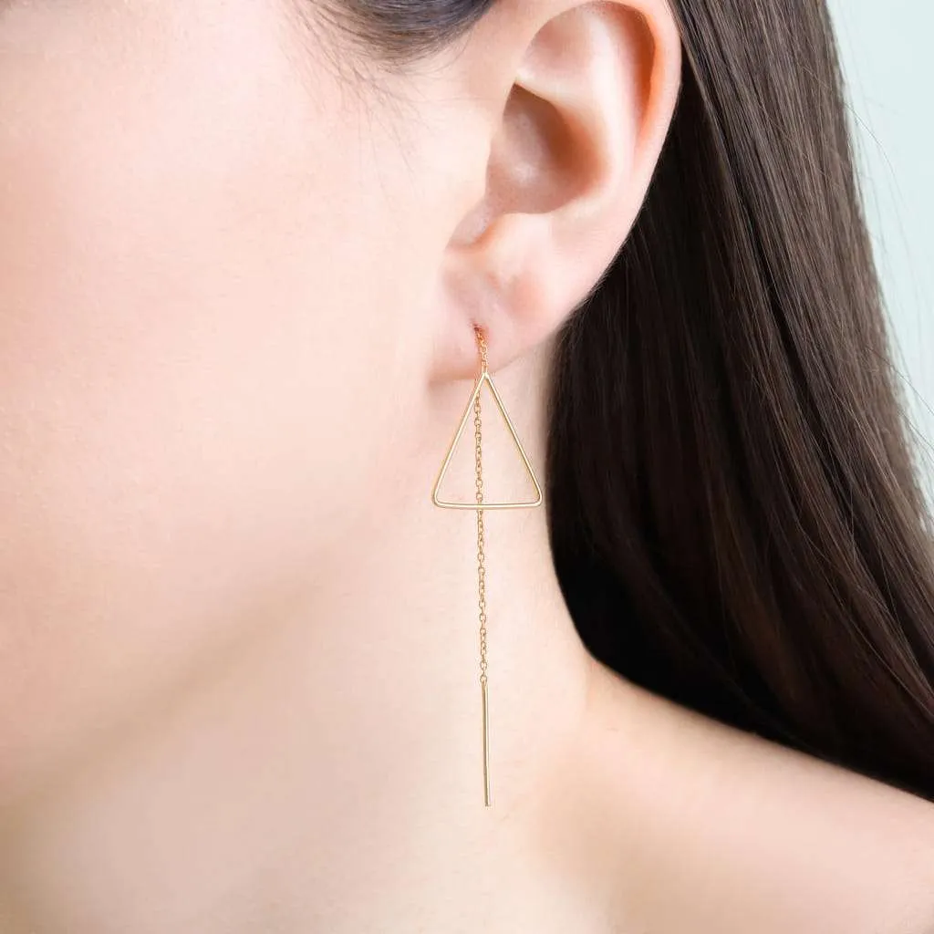 Silver Earrings SE855GP
