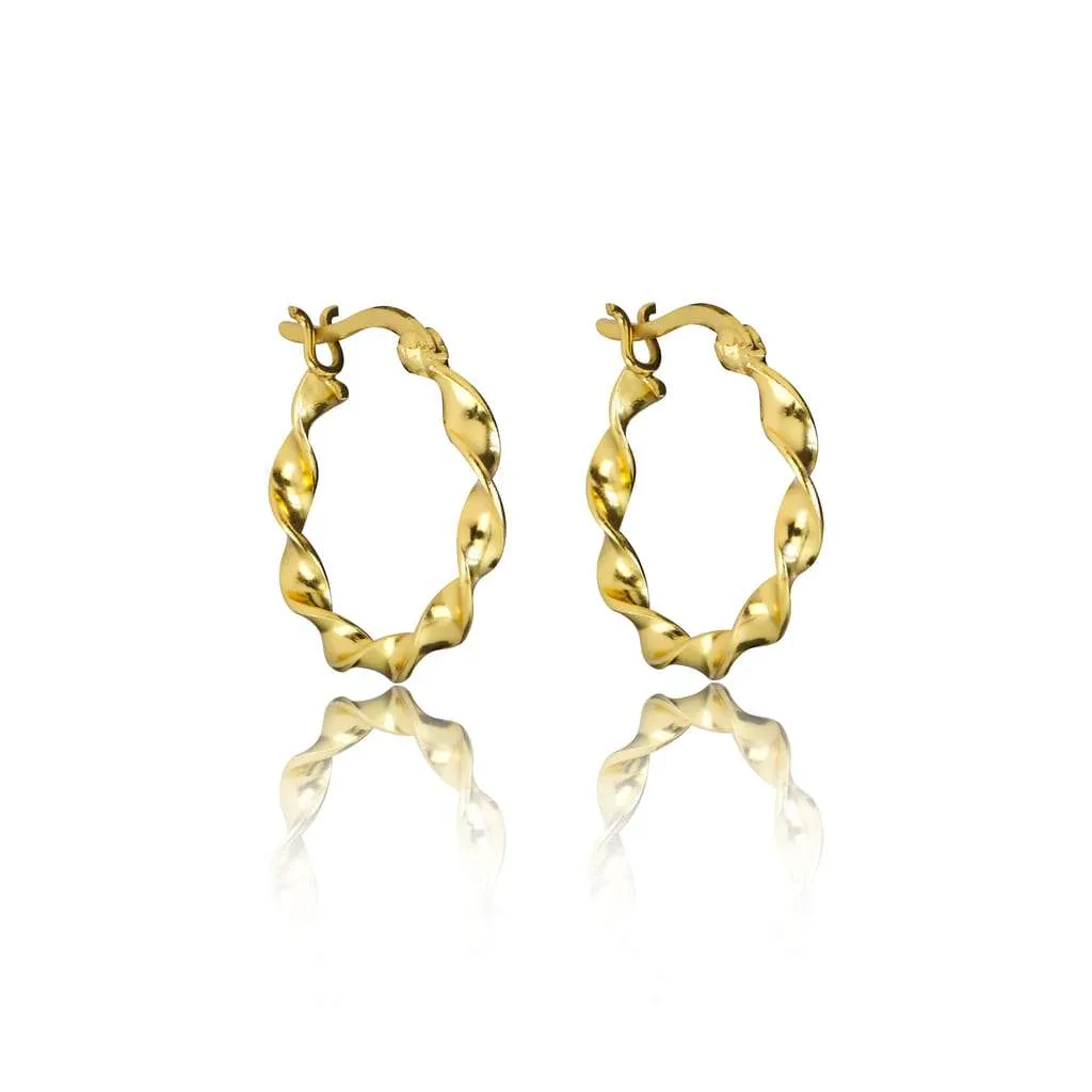 Silver Earrings SE849GP
