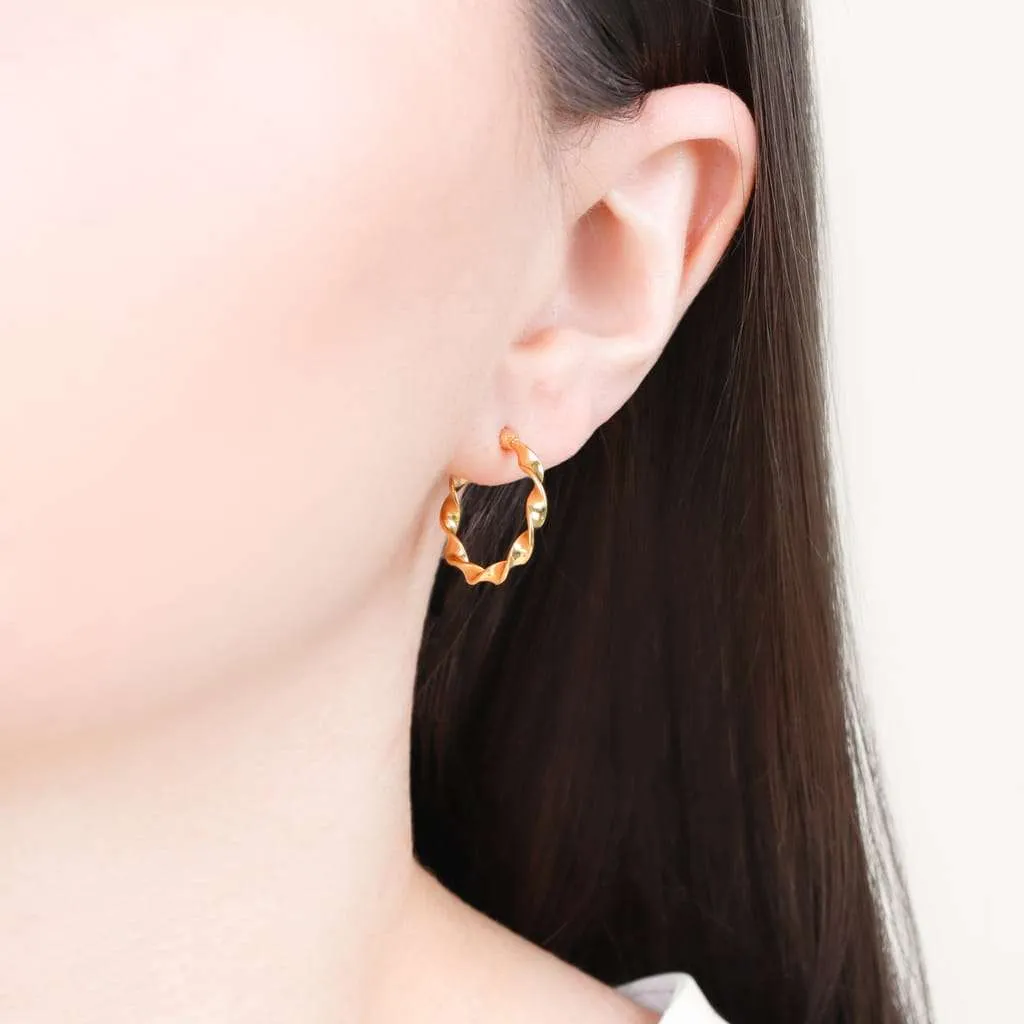 Silver Earrings SE849GP