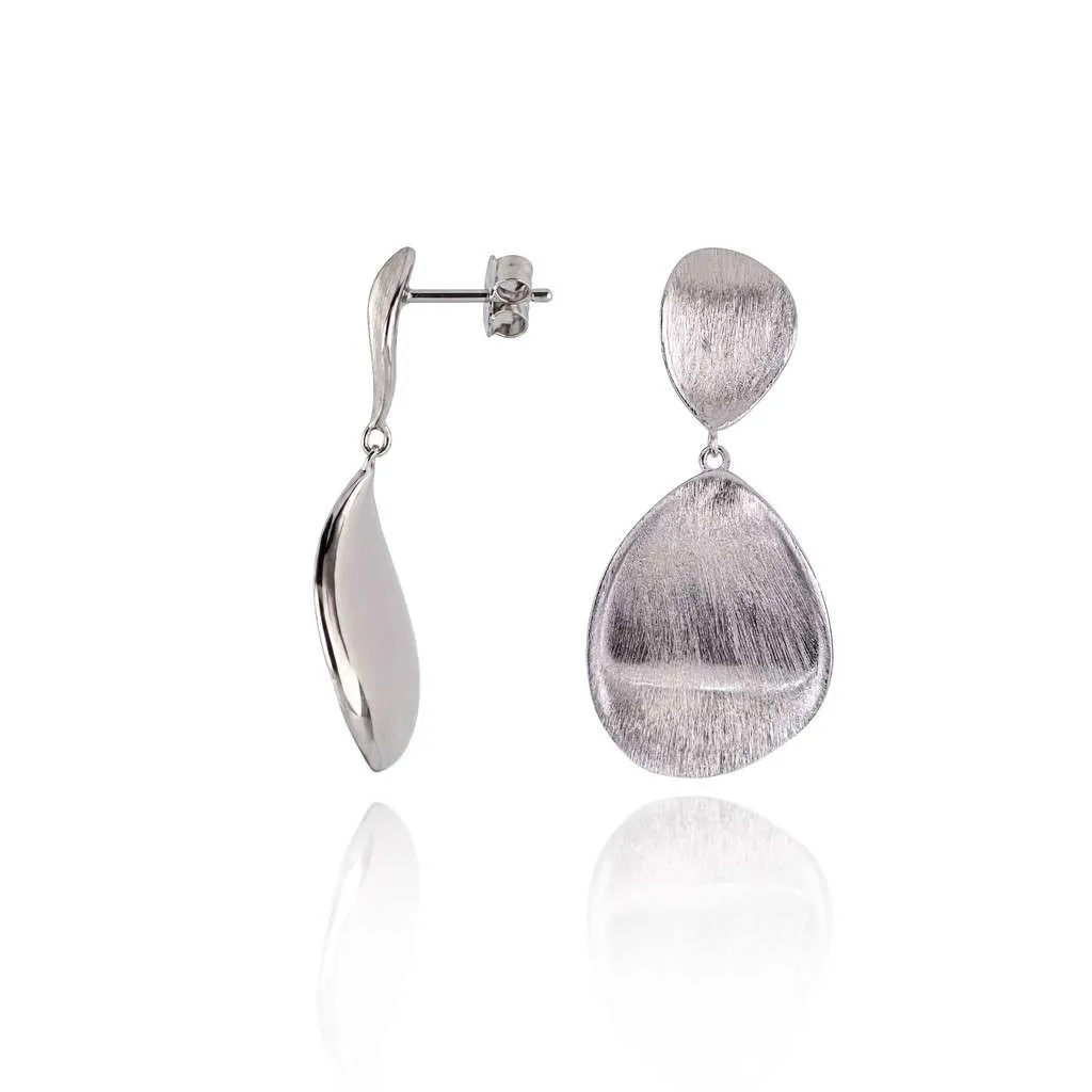 Серебряные серьги SE871