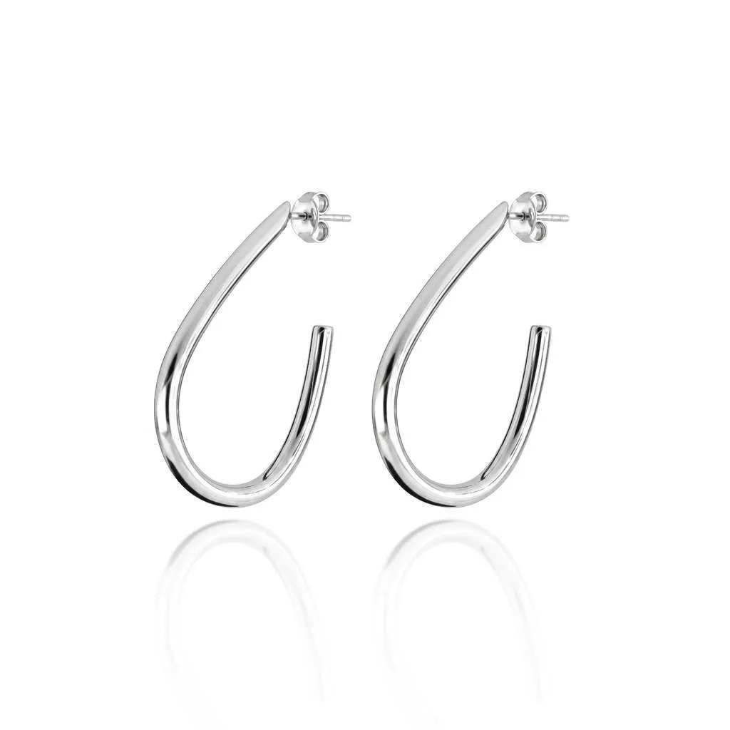 Серебряные серьги SE875